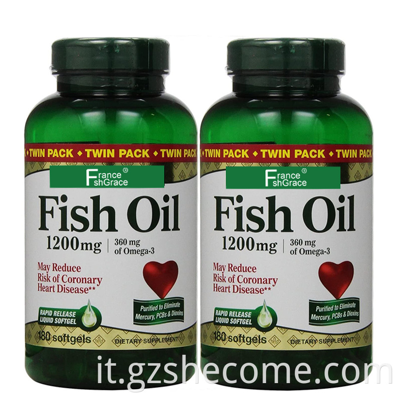 dha fish oil softgel